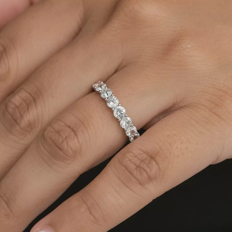 Round Diamonds Eternity Bands